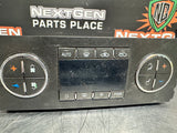 2012 GMC SIERRA K3500 AC HEATER CLIMATE CONTROL 20921714 OEM #871