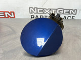 10-14 FORD MUSTANG GT FUEL DOOR GAS LID TANK COVER KONA BLUE OEM #395