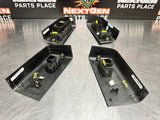 2011 FORD F250 6.7 LH AND RH FRONT AND REAR DOOR WINDOW SWITCH SET OEM #709