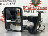 2008 FORD F250 LH DRIVER SIDE POWER FOLD TELESCOPIC HEATED MIRROR OEM #308