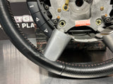 2005 PONTIAC GTO STEERING WHEEL RED STITCH OEM #762