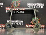 16 CHEVY SILVERADO 2500 RADIO TRIM BEZEL W HEATED SEAT SWITCHES OEM #805