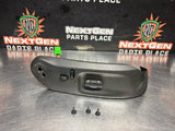 05-13 C6 CORVETTE LH DRIVER SEAT BEZEL WITH LUMBAR AND 6 WAY SWITCH OEM #998