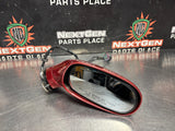 97 - 04 C5 CORVETTE RH PASSENGER SIDE HEATED SPORT MIRROR RED METALLIC OEM #1380