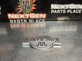 2012 FORD F350 KING RANCH TAILGATE EMBLEM OEM #4181