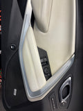 2021 CAMARO SS LH RH DOOR PANELS DOOR CARDS CERAMIC WHITE OEM #1556