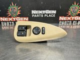 2006 C6 CORVETTE LH DRIVER WINDOW SWITCH CASHMERE OEM 10322620 10399364 #1364