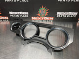 2011 MUSTANG GT CALIFORNIA SPECIAL CARBON DASH CLUSTER TRIM BEZEL OEM #740