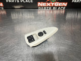 2007 C6 CORVETTE LH DRIVER WINDOW SWITCH LIGHT GREY OEM 10322620 10399464 #998