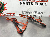 08-09 PONTIAC G8 TRUNK HINGES STRUTS ASSEMBLY IGNITION ORANGE OEM #397