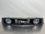 2012 FORD MUSTANG GT FRONT UPPER GRILLE WITH FOG LIGHTS OEM AR33-8C436-AEW #1493