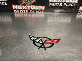 97-04 C5 CORVETTE REAR HATCH TRUNK EMBLEM OEM #1433