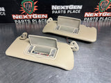 2004 CADILLAC CTS-V SUN VISORS TAN OEM #1193