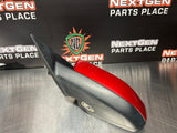 10-14 FORD MUSTANG GT LH DRIVER SIDE VIEW MIRROR RUBY RED OEM #757