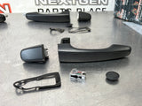 09 PONTIAC G8 WRAPPED EXTERIOR DRIVER PASS SIDE DOOR HANDLE FRONT & REAR SET 391