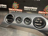 2015 MUSTANG GT ALUMINIUM INTERIOR DASH TRIM KIT WITH TRACK PACK GAUGES OEM #950