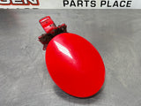 97-04 C5 CORVETTE FUEL DOOR GAS COVER TORCH RED OEM #359
