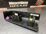 2008 F350 EXT CAB LH RH DRIVER AND PASSENGER FRONT WINDOW SWITCHES WOOD OEM #1182