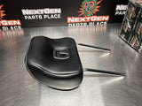 2015 FORD MUSTANG GT LH OR RH FRONT LEATHER HEADREST OEM #749