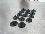97-04 C5 CORVETTE HOOD INSULATOR RETAINER CLIPS SET OF 14 20064875 OEM #361