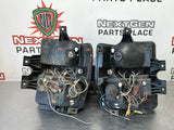 08-10 FORD F350 SUPERDUTY  AFTERMARKET RECON SMOKED/BLACK HEADLIGHTS HALOS #291