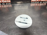 2015 FORD MUSTANG GT FUEL DOOR GAS LID TANK COVER WHITE OEM #1408