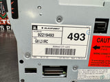 08-09 PONTIAC G8 RADIO CD PLAYER OEM 92219493 #825