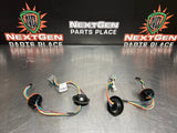 2015 MUSTANG GT TAIL LIGHT WIRING HARNESS CONNECTOR PIGTAILS LH/RH OEM #3324