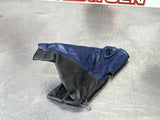 97-04 C5 BLACK AND BLUE AFTERMARKET EMERGENCY E-BRAKE BOOT OEM #VV868