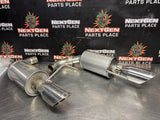 2016 FORD MUSTANG GT ROUSH AXLE BACK ROUND TIPS EXHAUST OEM #1536