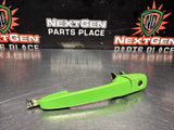 2014 FORD MUSTANG GT LH EXTERIOR DOOR HANDLE GOTTA HAVE IT GREEN OEM #1291