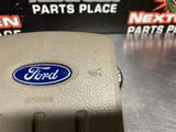2008 FORD F350 DRIVER STEERING WHEEL AIR BAG TAN OEM #1428