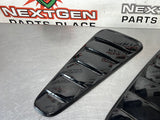 10-14 FORD MUSTANG GT EXTERIOR AIR VENTS BLACK OEM #450