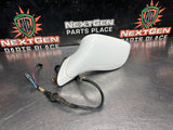 97 - 04 C5 CORVETTE DRIVER LH SIDE MIRROR WHITE OEM #1425