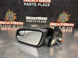 2011 FORD MUSTANG GT LH DRIVER SIDE VIEW MIRROR BLCK OEM #1357