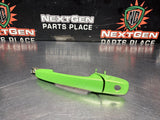 2014 FORD MUSTANG GT LH EXTERIOR DOOR HANDLE GOTTA HAVE IT GREEN OEM #1291