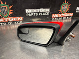2011 FORD MUSTANG GT LH DRIVER SIDE VIEW MIRROR RED OEM #1348