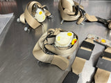 2008 FORD F250 F350 CREW CAB SEAT BELTS OEM #694