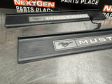 2017 MUSTANG GT CONVERTIBLE ILLUMINATED DOOR SILL PANELS OEM #794