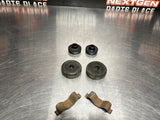 04-06 PONTIAC GTO RADIATOR RUBBER HOLD DOWN DONUTS WITH BRACKETS OEM #784