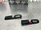 2016 FORD MUSTANG GT 5.0 EMBLEMS BLACK OEM #363