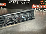 2015 FORD F350 DIESEL LH RH DRIVER PASSENGER SIDE FENDER EMBLEMS OEM #748