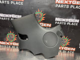2006 C6 CORVETTE PASSENGER RH REAR QUARTER PANEL SPEAKER COVER BLACK OEM #1407
