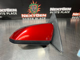 10-14 FORD MUSTANG GT LH DRIVER SIDE VIEW MIRROR RUBY RED OEM #757