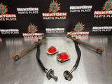04-06 PONTIAC GTO FRONT RH/LH PEDDERS RADIUS ROD / ARM W POLY BUSHINGS KIT #762