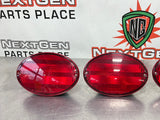 97 - 04 C5 CORVETTE REAR TAIL LIGHTS SET OF 4 OEM #361