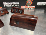 2009 FORD F250 6.4 LH AND RH FRONT AND REAR DOOR WINDOW SWITCH SET WOOD OEM #729