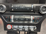 2015 FORD MUSTANG GT SHAKER 8” TOUCH RADIO FACE/CLIMATE CONTROL BEZEL OEM #1092