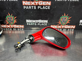 2012 C6 CORVETTE PASSENGER RH SIDE MIRROR TORCH RED OEM #1409
