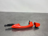 2016 FORD MUSTANG GT RH EXTERIOR DOOR HANDLE ORANGE OEM #1478